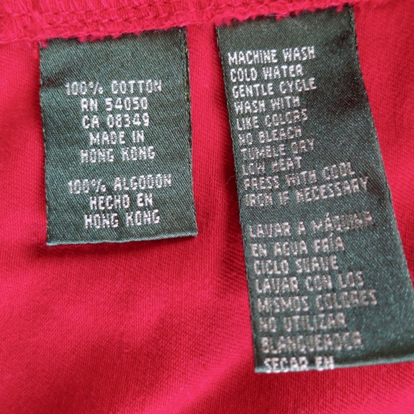 Vintage Ralph Lauren Naval Supply Company Red Canvas Military Utility Jacket - Picture 6 of 11